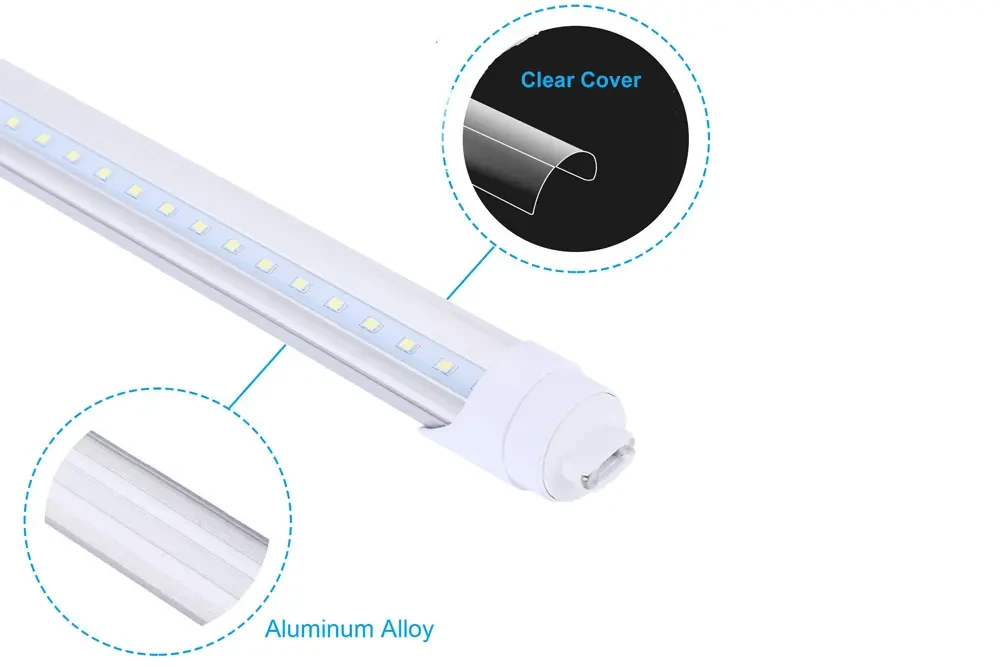 Rotating End Cap Tube Light