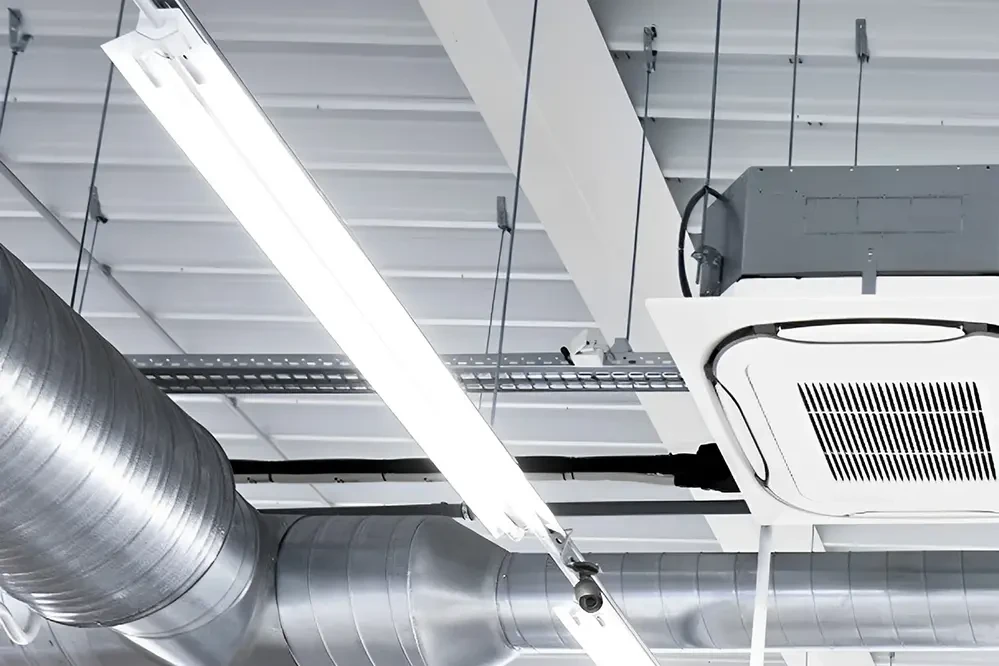 Plastic LED Tube Light for Industrial Lighting